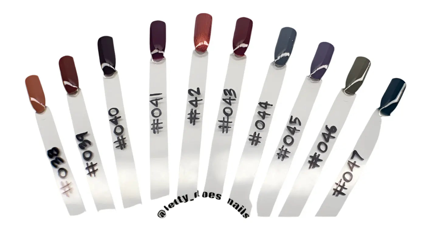 Ready. Set. Nails! Solids Letty Does Nails